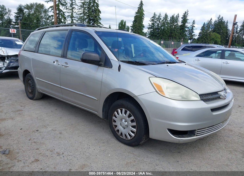 2004 TOYOTA SIENNA CE VIN: 5TDZA23C14S202841