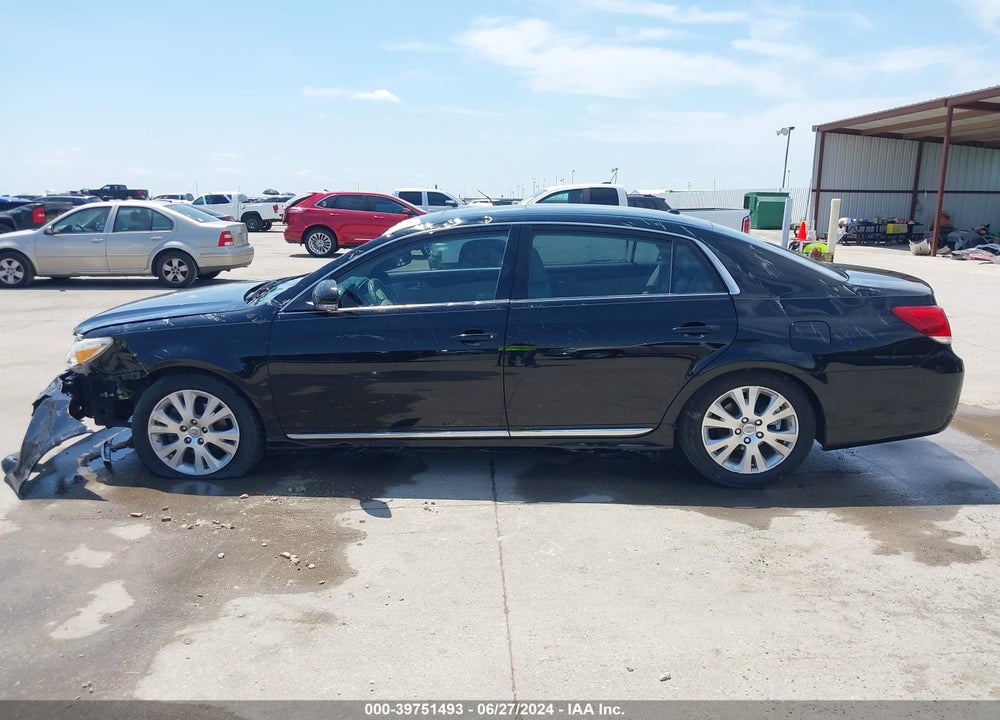 2011 TOYOTA AVALON VIN: 4T1BK3DB1BU387827