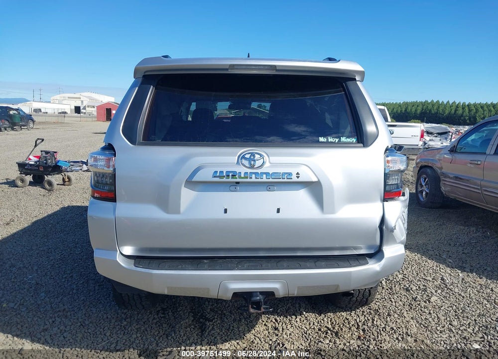 2021 TOYOTA 4RUNNER SR5 PREMIUM VIN: JTENU5JR9M5945280