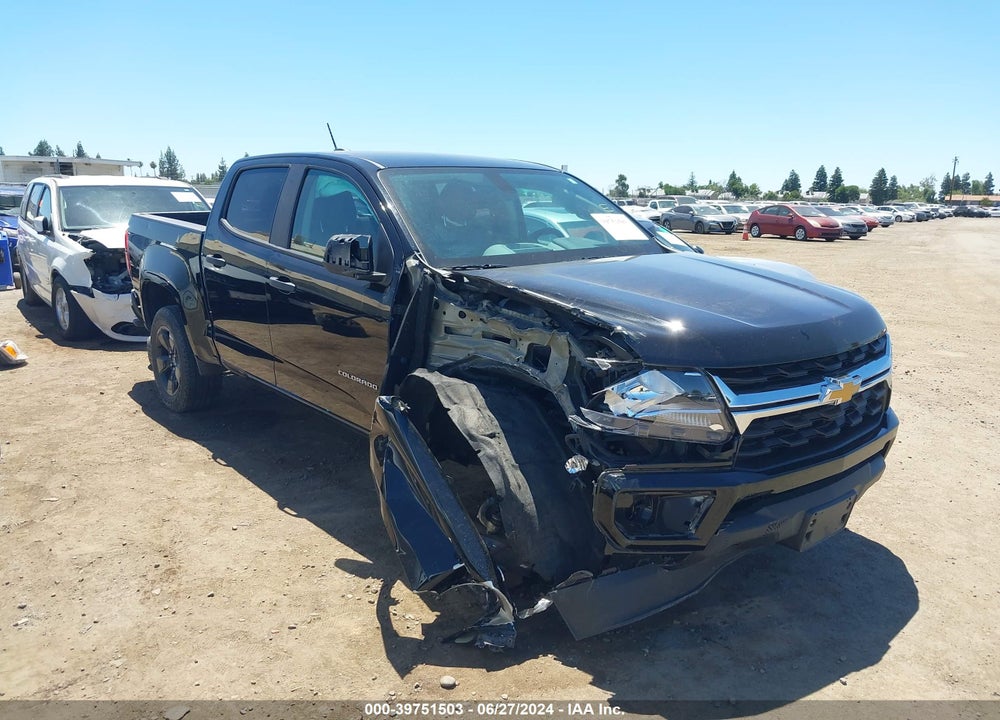 2021 CHEVROLET COLORADO 2WD SHORT BOX WT VIN: 1GCGSBEN9M1200366