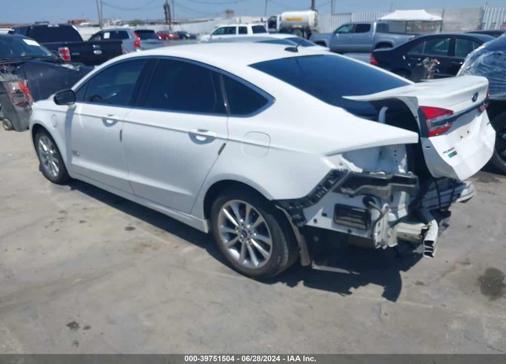 2017 FORD FUSION ENERGI SE LUXURY VIN: 3FA6P0PU6HR180214