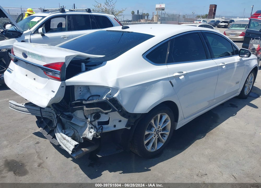 2017 FORD FUSION ENERGI SE LUXURY VIN: 3FA6P0PU6HR180214