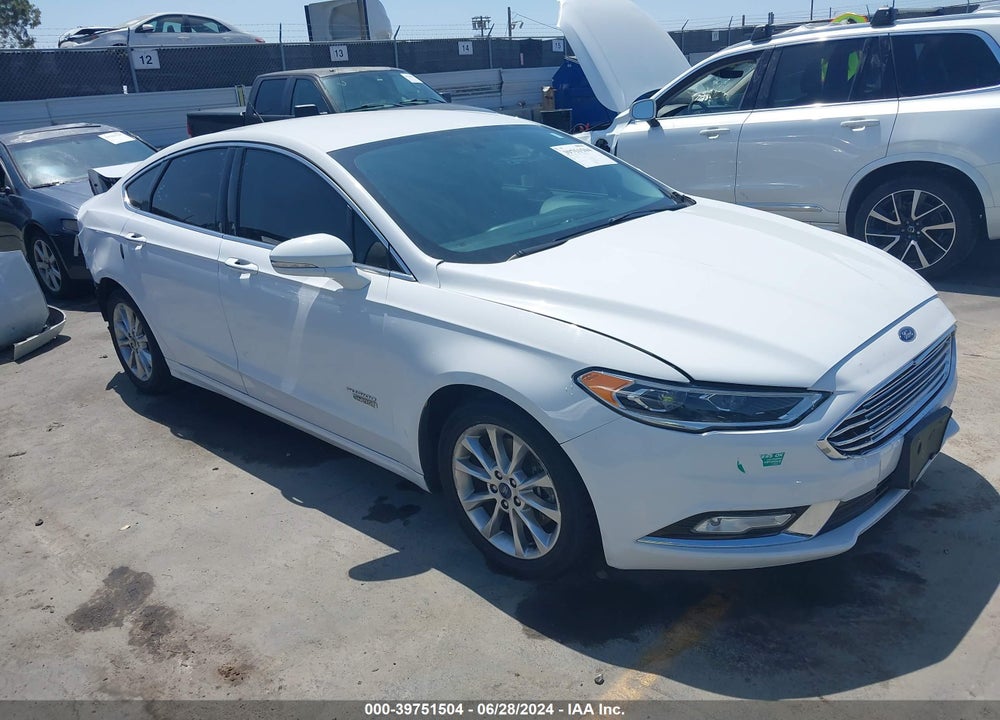 2017 FORD FUSION ENERGI SE LUXURY VIN: 3FA6P0PU6HR180214