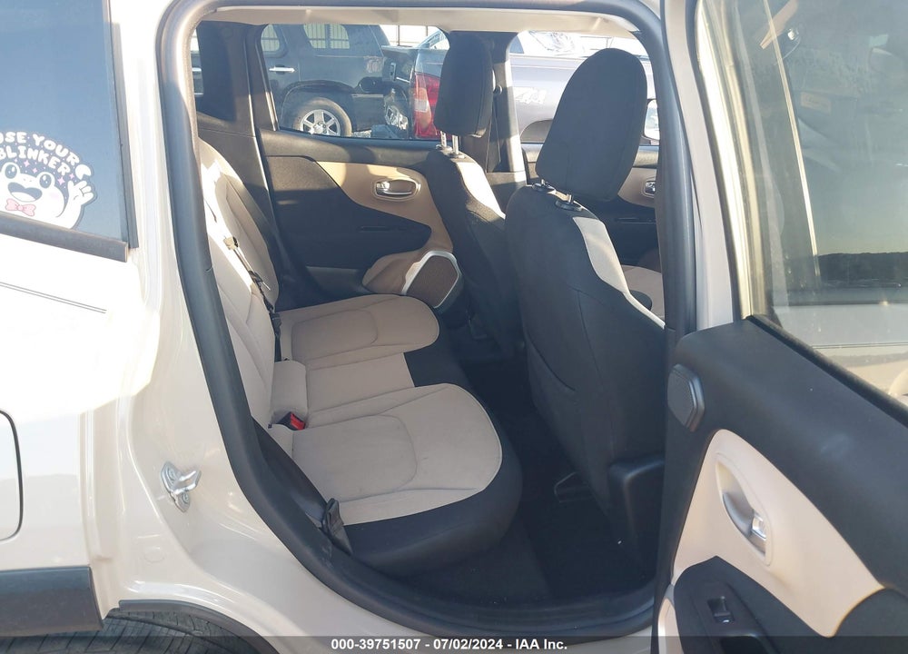 2015 JEEP RENEGADE LATITUDE VIN: ZACCJABTXFPC17355