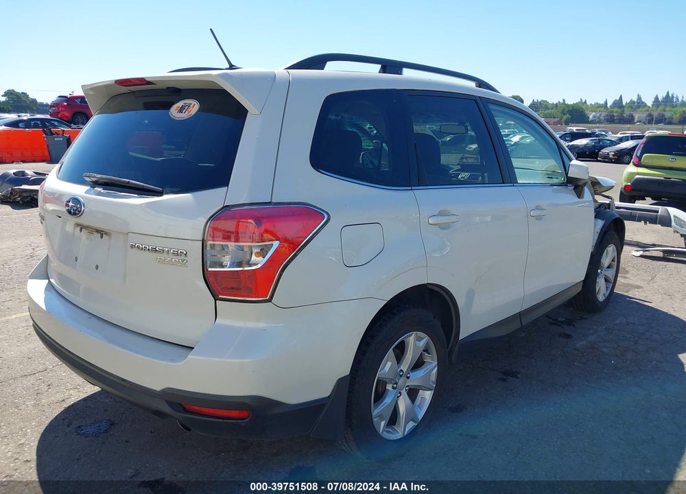 2014 SUBARU FORESTER 2.5I LIMITED VIN: JF2SJAJC9EH515349