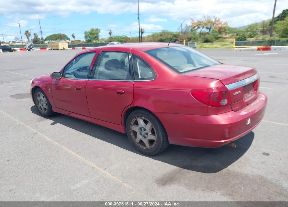 2003 SATURN L-SERIES VIN: 1G8JU54F83Y505692