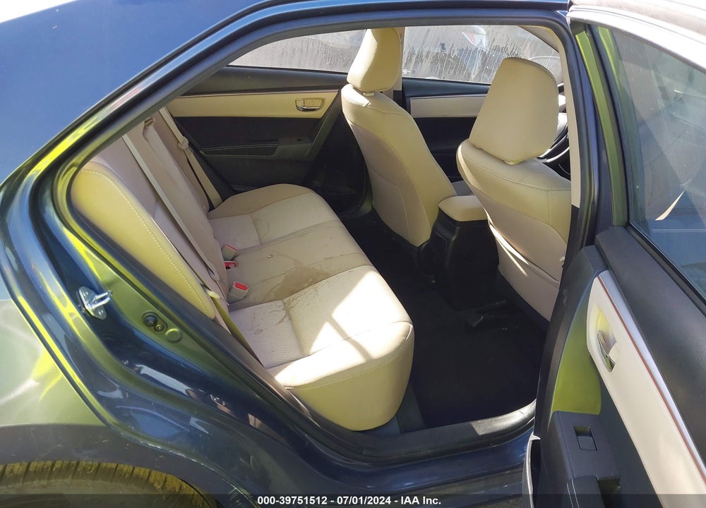 2015 TOYOTA COROLLA LE VIN: 5YFBURHE1FP301313