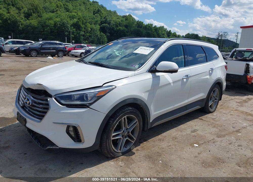 2018 HYUNDAI SANTA FE VIN: KM8SRDHF0JU283388