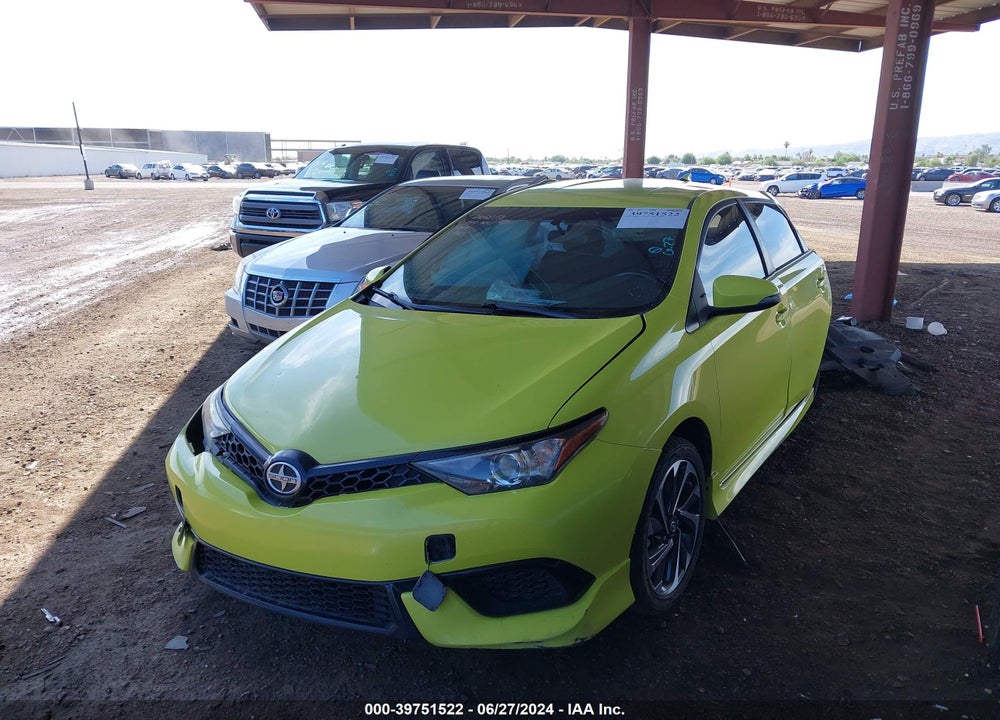 2016 SCION IM VIN: JTNKARJE2GJ509463