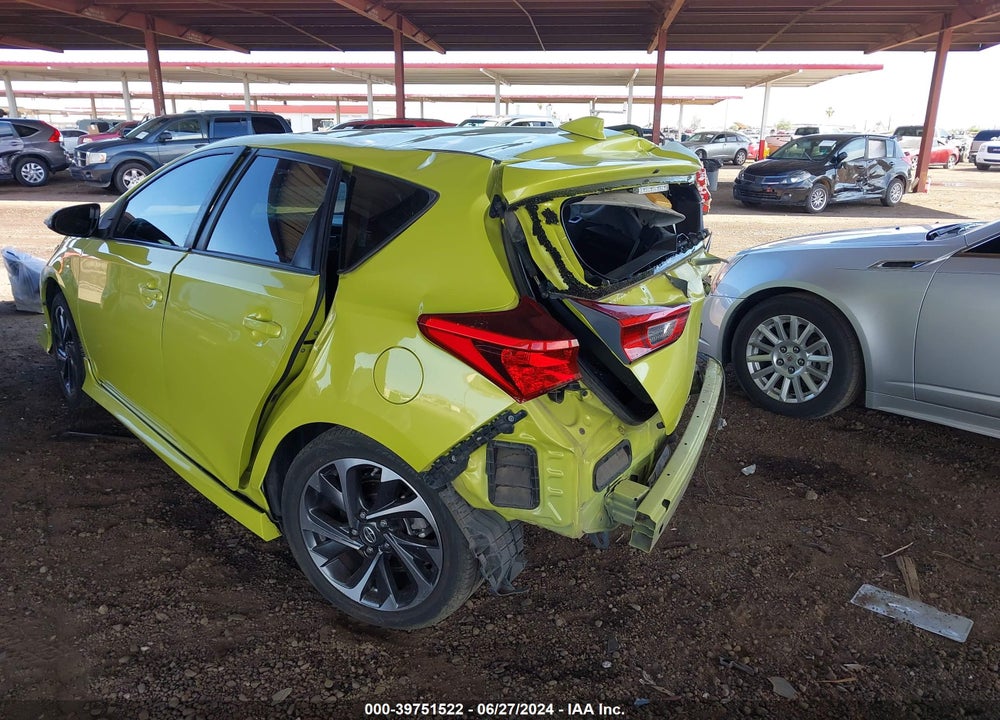 2016 SCION IM VIN: JTNKARJE2GJ509463