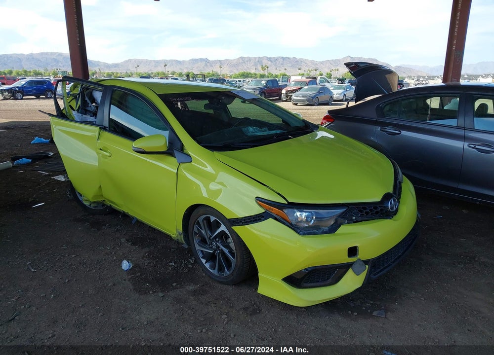 2016 SCION IM VIN: JTNKARJE2GJ509463