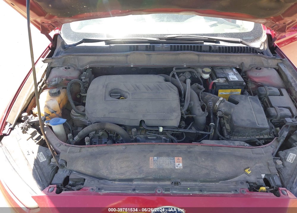 2014 FORD FUSION SE VIN: 3FA6P0HD3ER275792