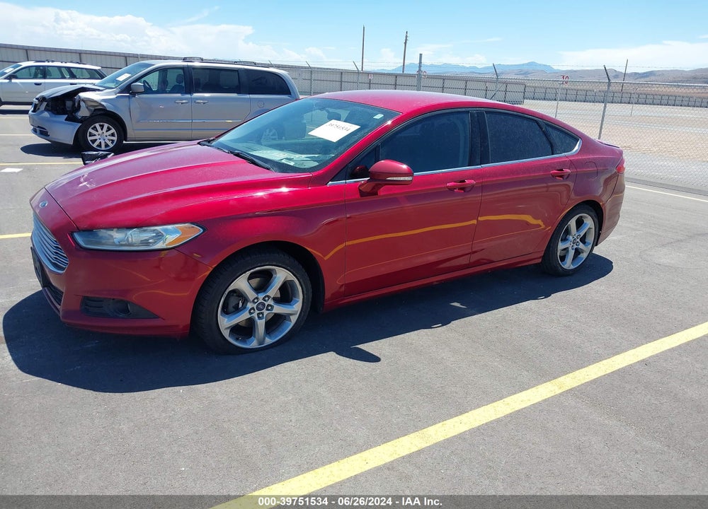 2014 FORD FUSION SE VIN: 3FA6P0HD3ER275792