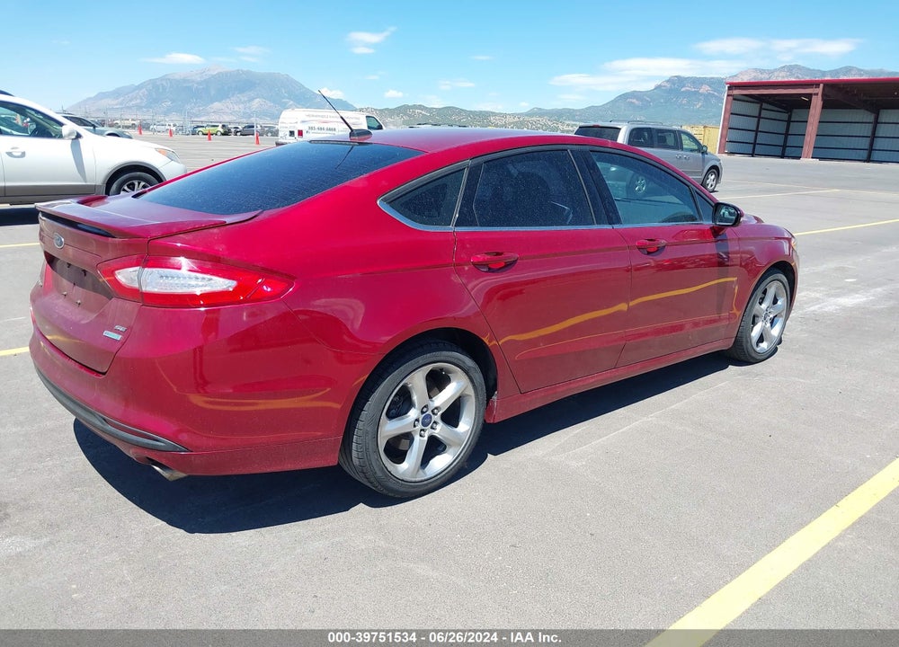 2014 FORD FUSION SE VIN: 3FA6P0HD3ER275792