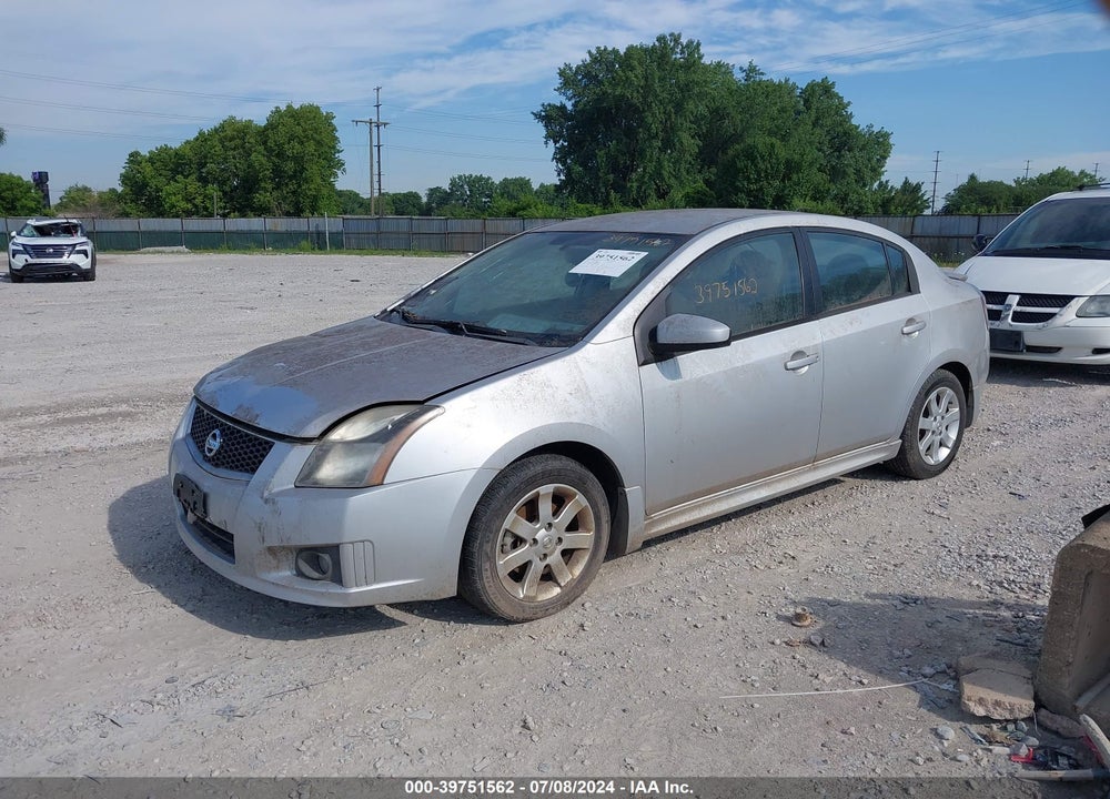 2011 NISSAN SENTRA 2.0SR VIN: 3N1AB6AP7BL712723