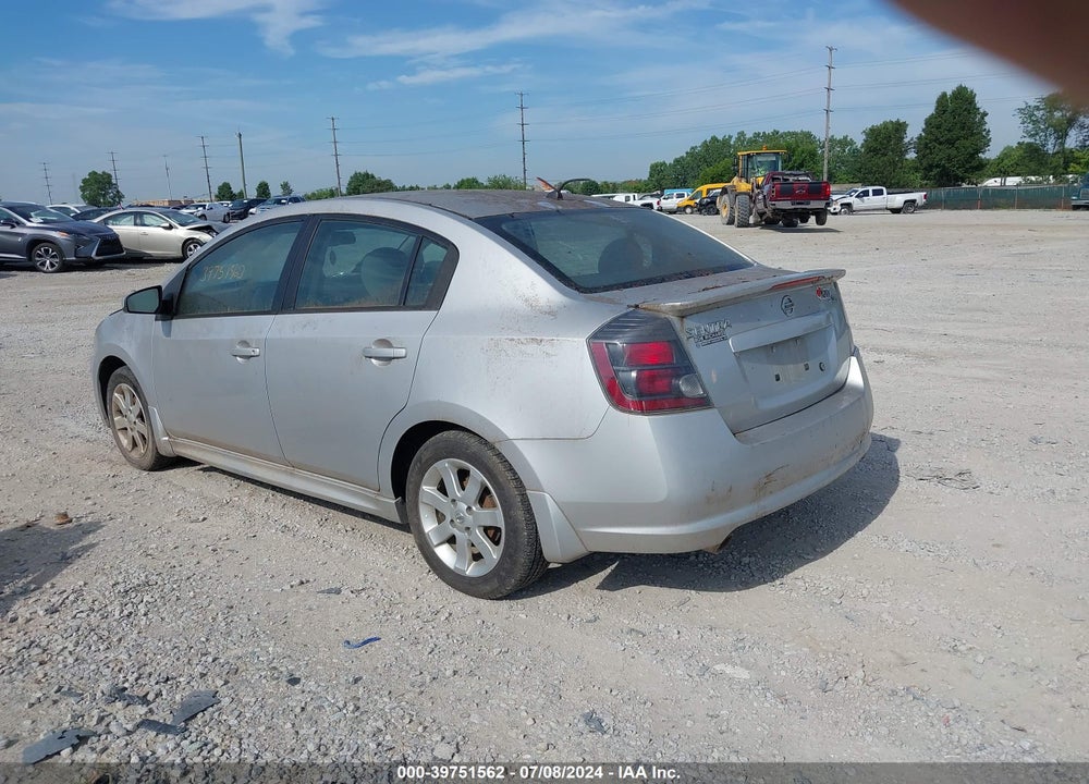 2011 NISSAN SENTRA 2.0SR VIN: 3N1AB6AP7BL712723
