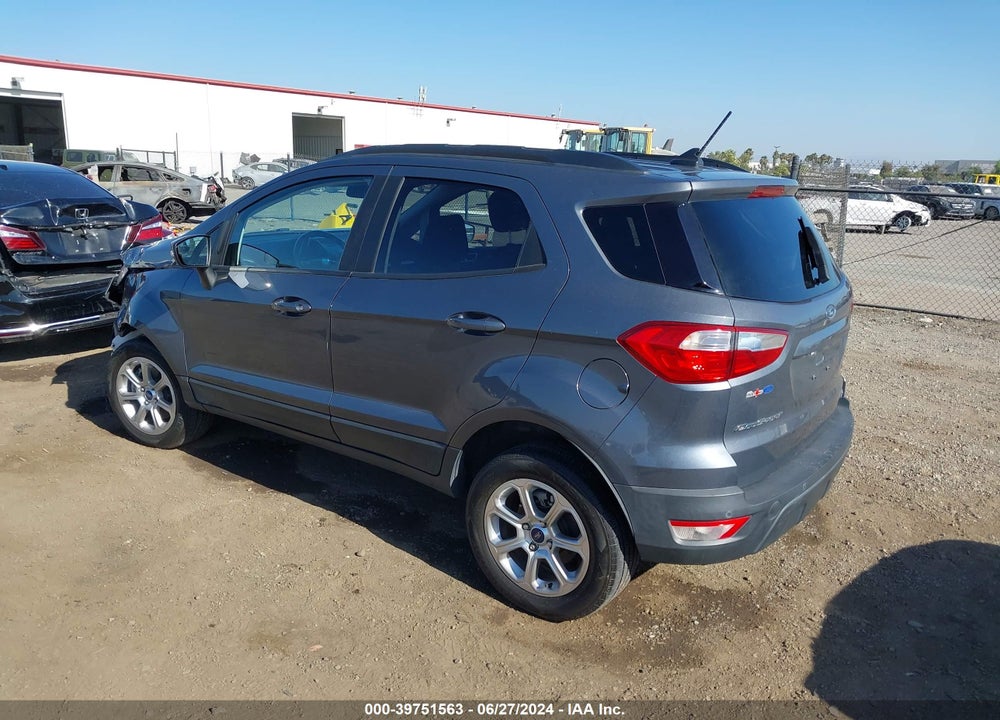 2018 FORD ECOSPORT SE VIN: MAJ6P1UL4JC234986