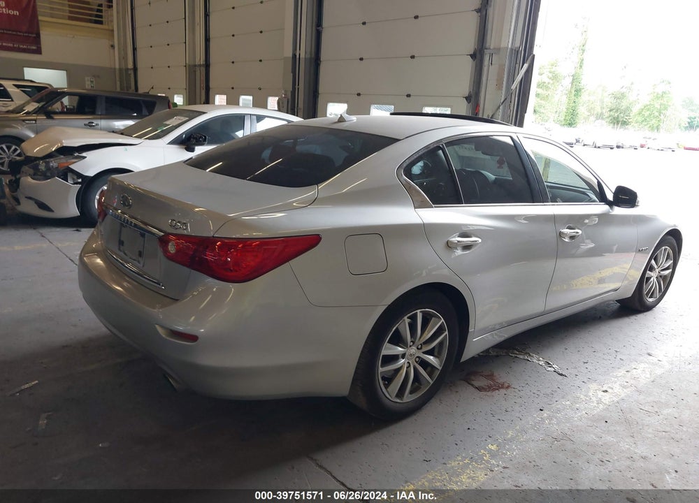2014 INFINITI Q50 HYBRID PREMIUM VIN: JN1AV7AR2EM702738