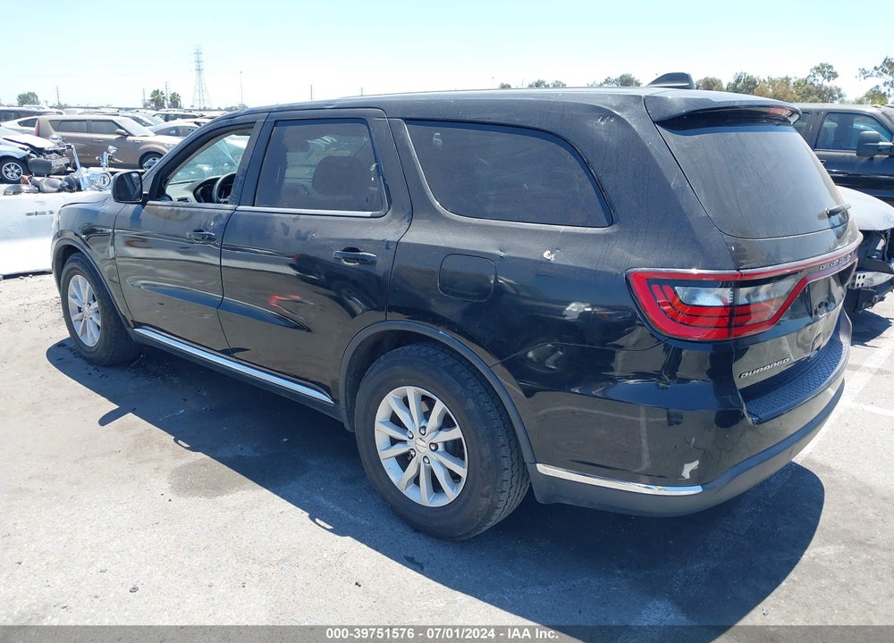 2015 DODGE DURANGO SXT VIN: 1C4RDHAG6FC937285