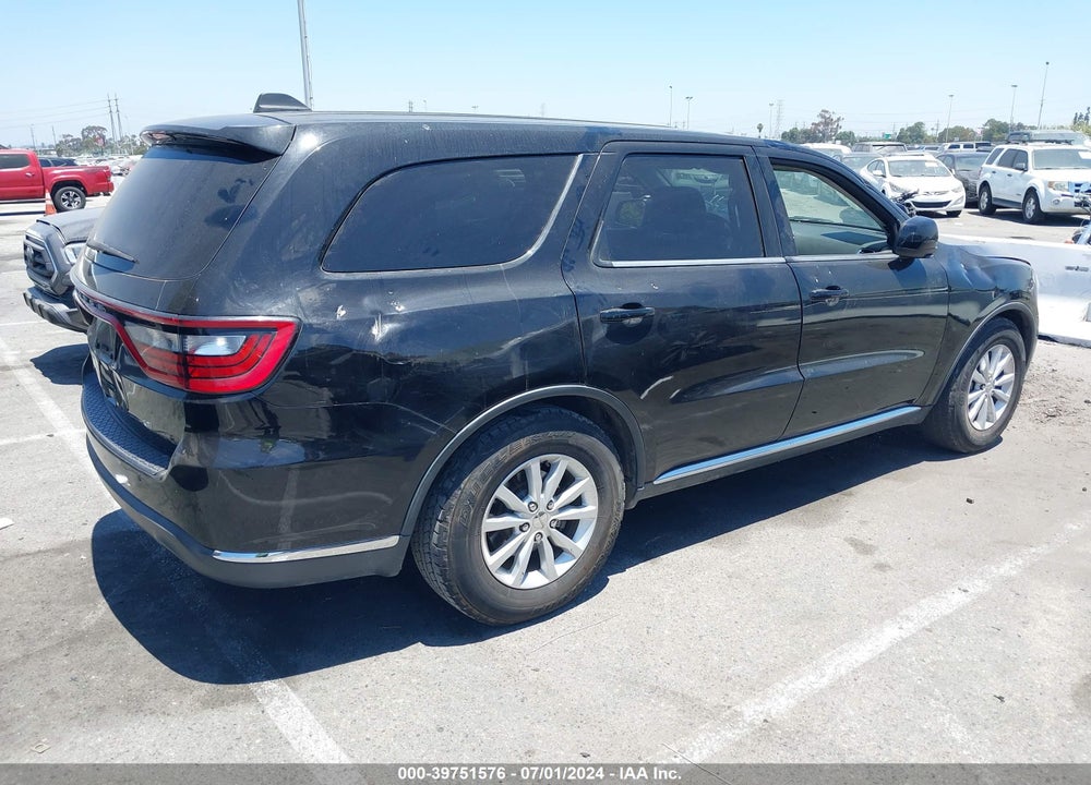 2015 DODGE DURANGO SXT VIN: 1C4RDHAG6FC937285