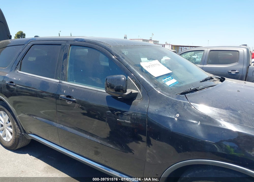 2015 DODGE DURANGO SXT VIN: 1C4RDHAG6FC937285