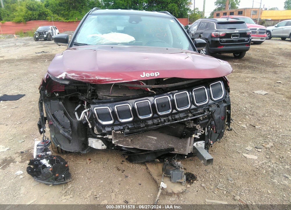2022 JEEP COMPASS LIMITED 4X4 VIN: 3C4NJDCB7NT192048