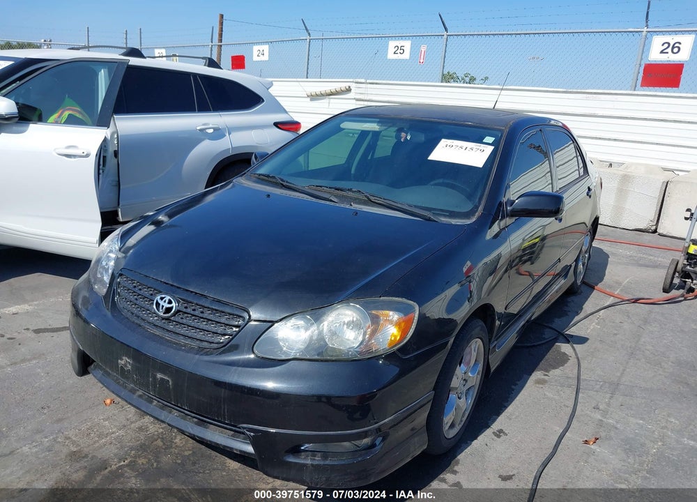 2005 TOYOTA COROLLA XRS VIN: 2T1BY32EX5C380764