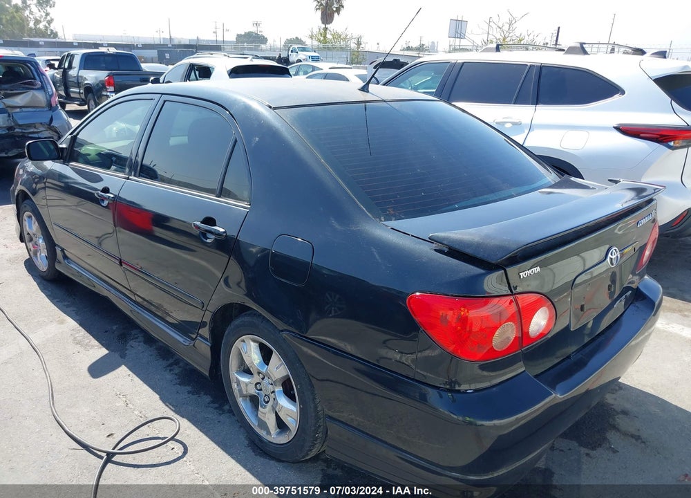 2005 TOYOTA COROLLA XRS VIN: 2T1BY32EX5C380764