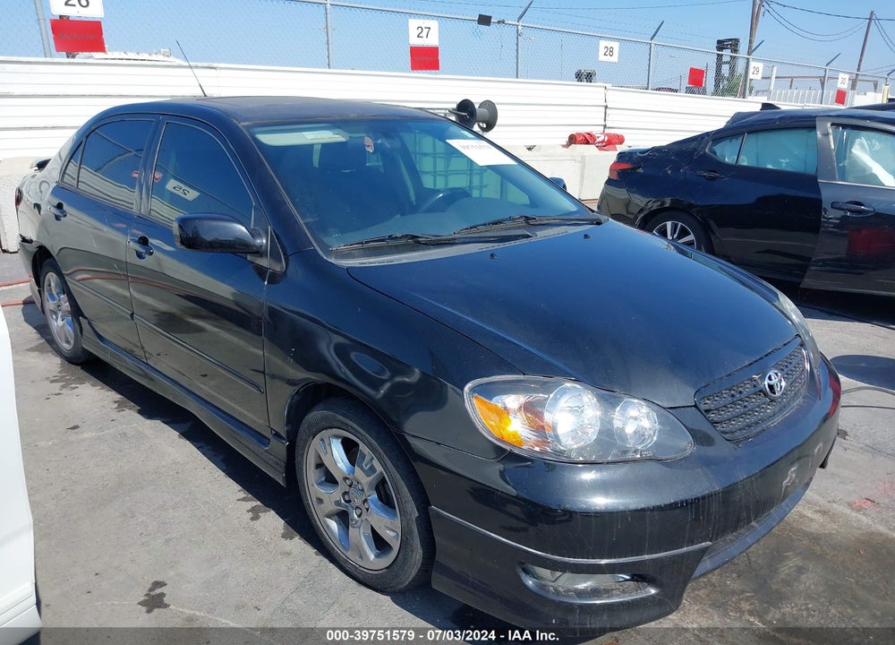 2005 TOYOTA COROLLA XRS VIN: 2T1BY32EX5C380764