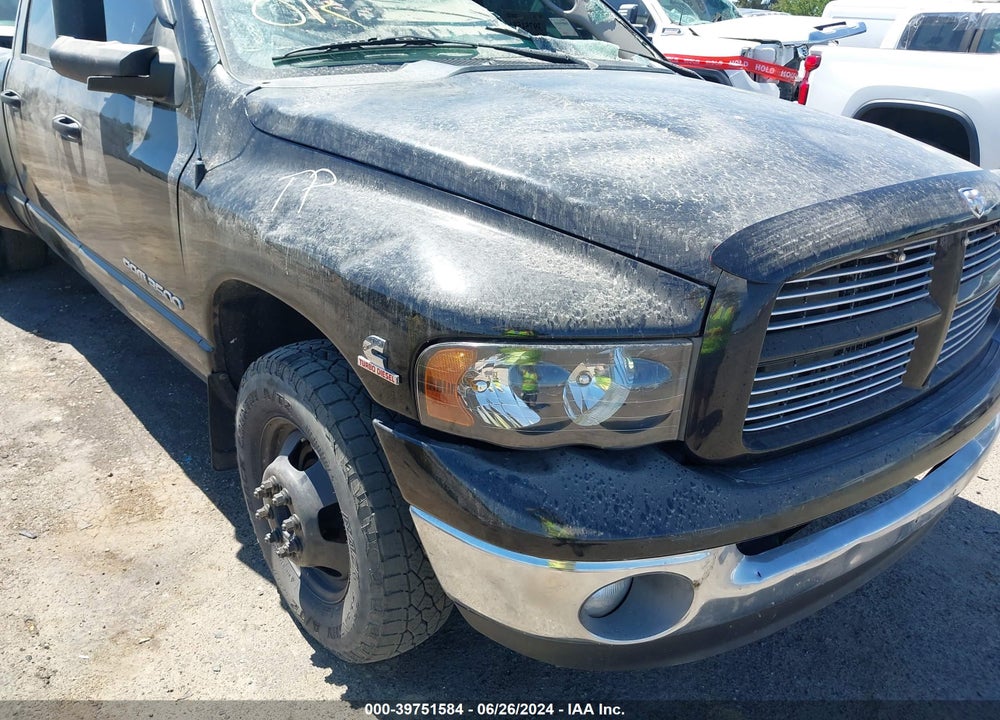 2005 DODGE RAM 3500 VIN: 3D7MR48C95G816145