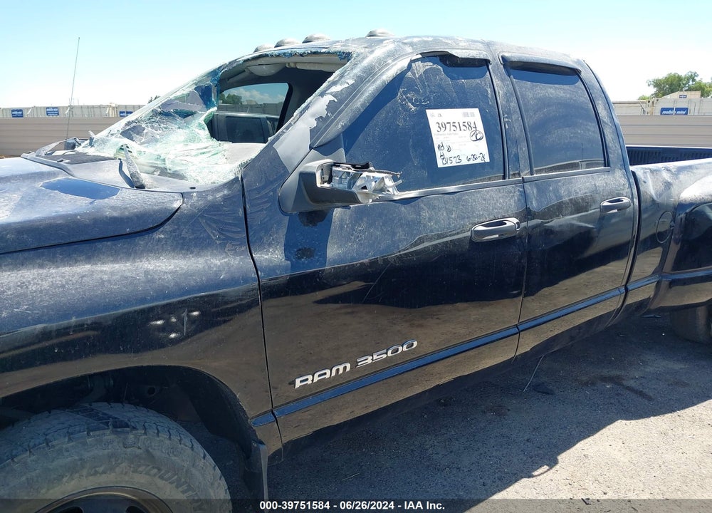 2005 DODGE RAM 3500 VIN: 3D7MR48C95G816145