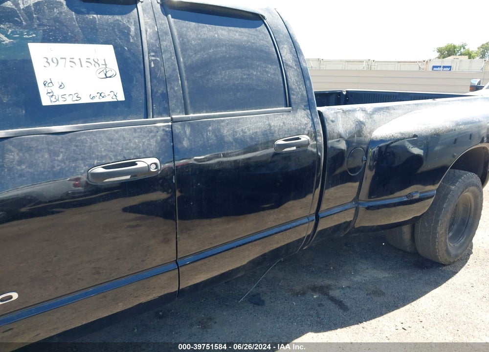 2005 DODGE RAM 3500 VIN: 3D7MR48C95G816145