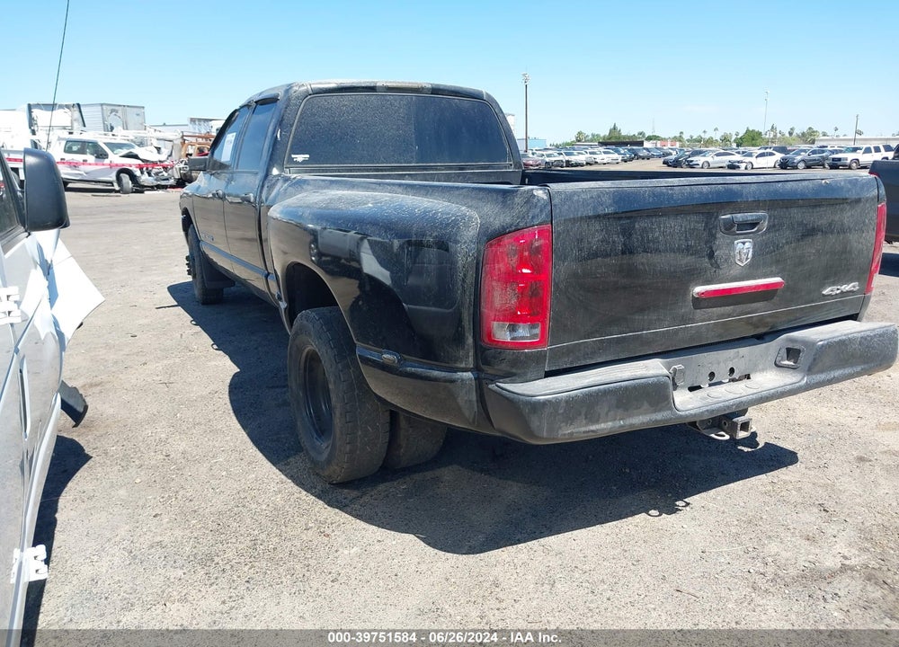 2005 DODGE RAM 3500 VIN: 3D7MR48C95G816145