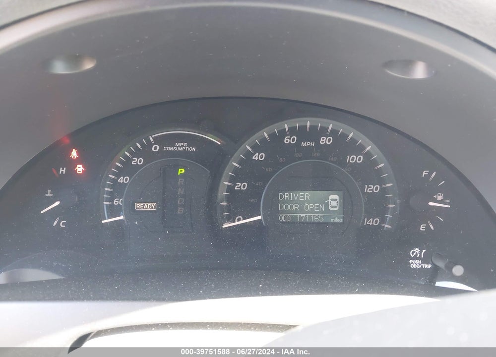 2007 TOYOTA CAMRY HYBRID VIN: 4T1BB46K67U006077