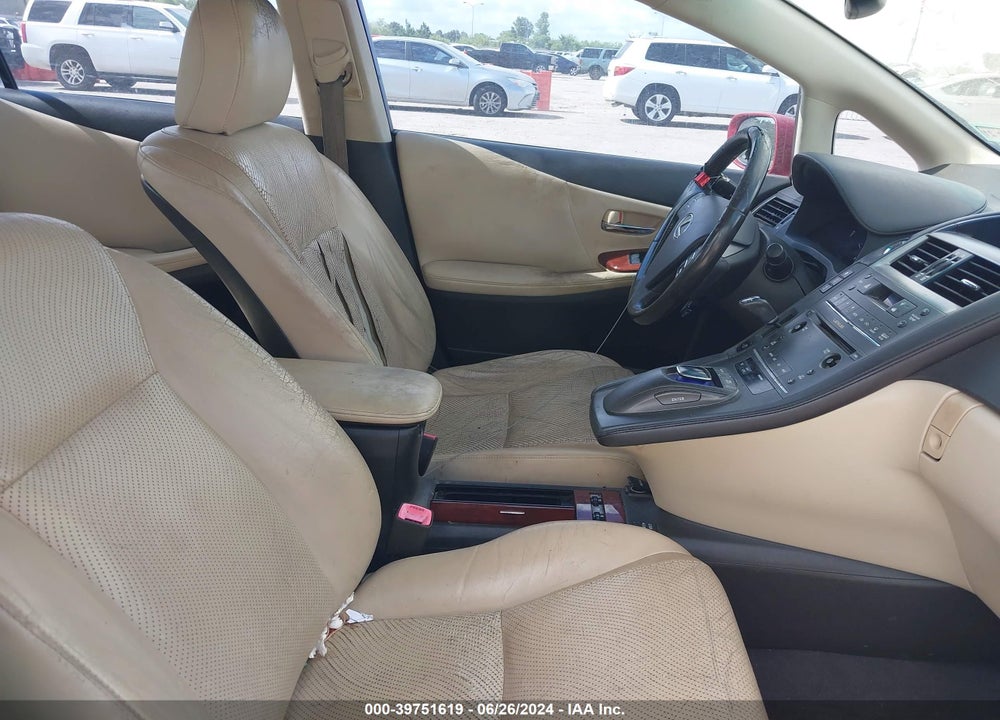 2010 LEXUS HS 250H PREMIUM VIN: JTHBB1BA2A2029082