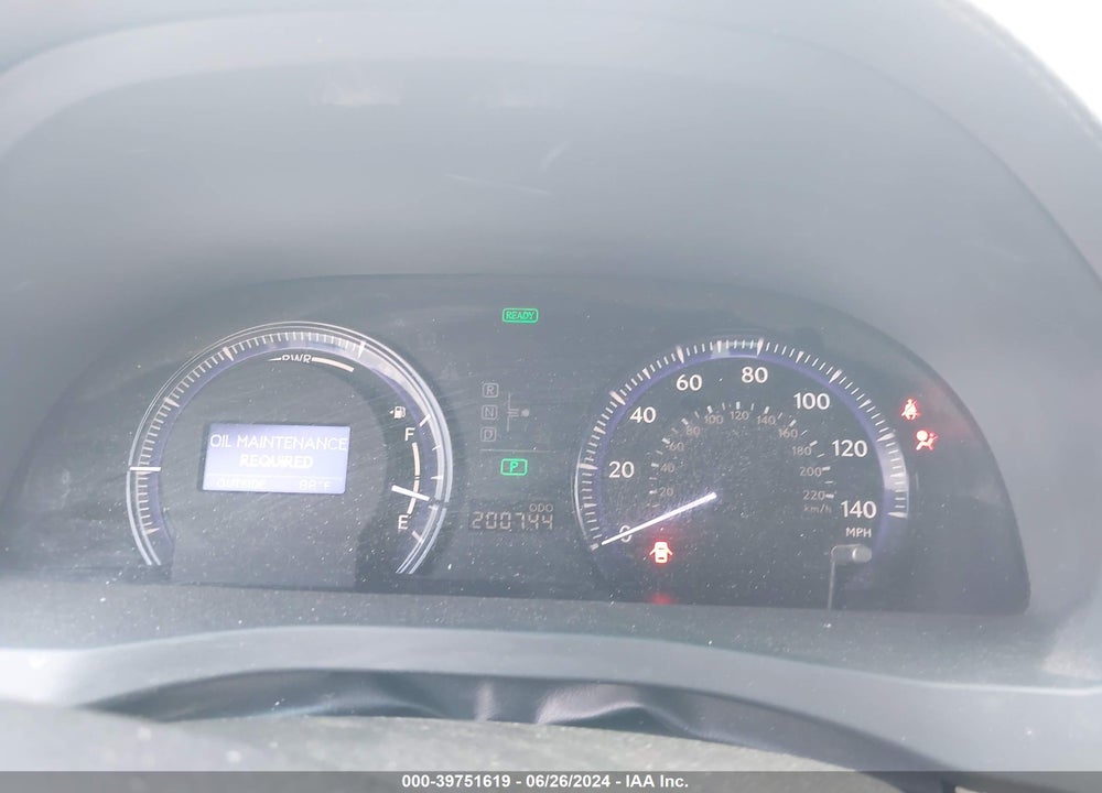 2010 LEXUS HS 250H PREMIUM VIN: JTHBB1BA2A2029082
