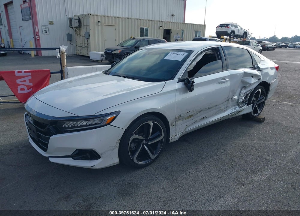 2021 HONDA ACCORD SPORT SPECIAL EDITION VIN: 1HGCV1F44MA007131