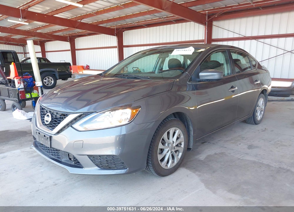 2018 NISSAN SENTRA SV VIN: 3N1AB7AP9JL621005