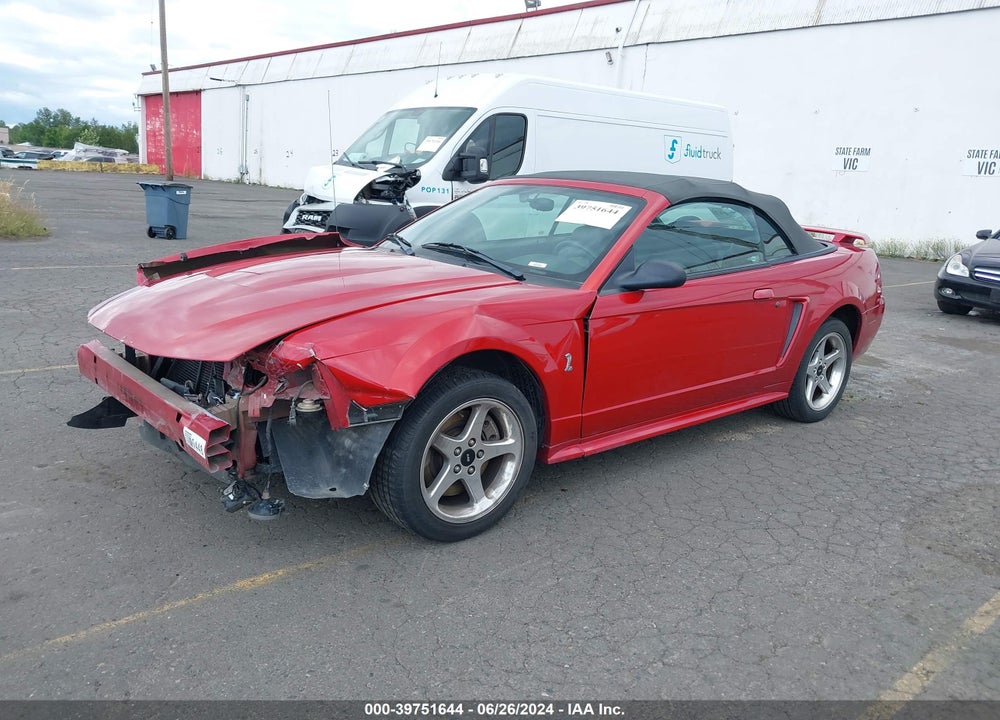 2001 FORD MUSTANG COBRA VIN: 1FAFP46V81F251093