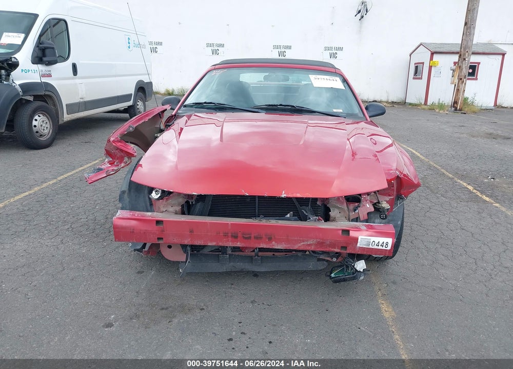 2001 FORD MUSTANG COBRA VIN: 1FAFP46V81F251093