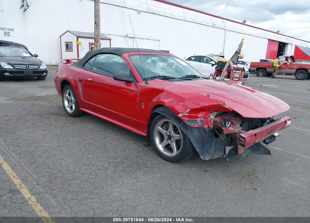 2001 FORD MUSTANG COBRA VIN: 1FAFP46V81F251093