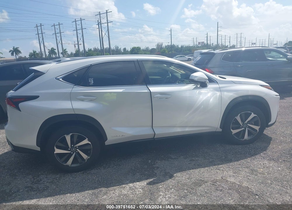 2019 LEXUS NX 300H VIN: JTJBJRBZ1K2125504
