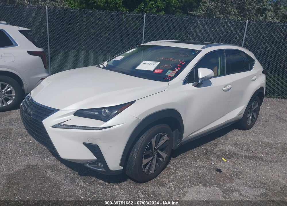 2019 LEXUS NX 300H VIN: JTJBJRBZ1K2125504