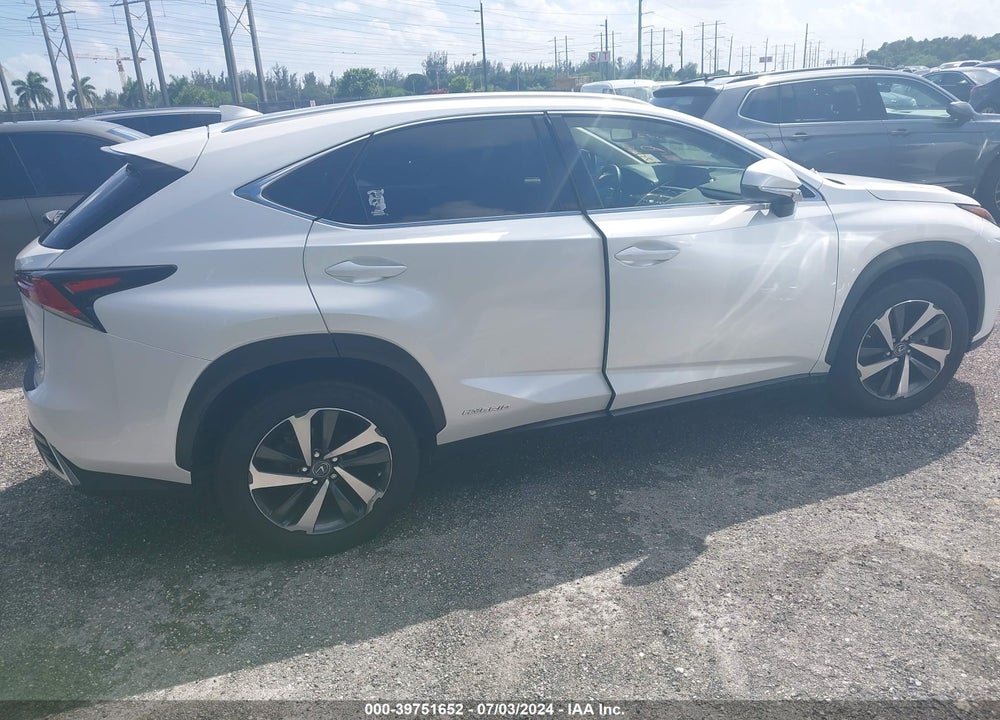 2019 LEXUS NX 300H VIN: JTJBJRBZ1K2125504
