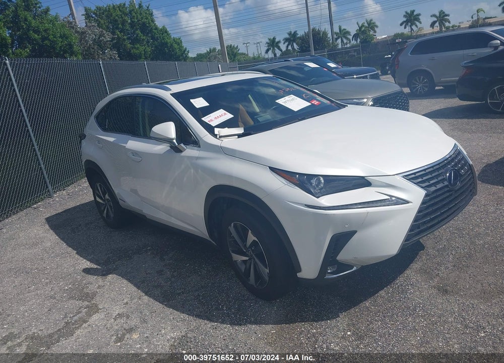 2019 LEXUS NX 300H VIN: JTJBJRBZ1K2125504