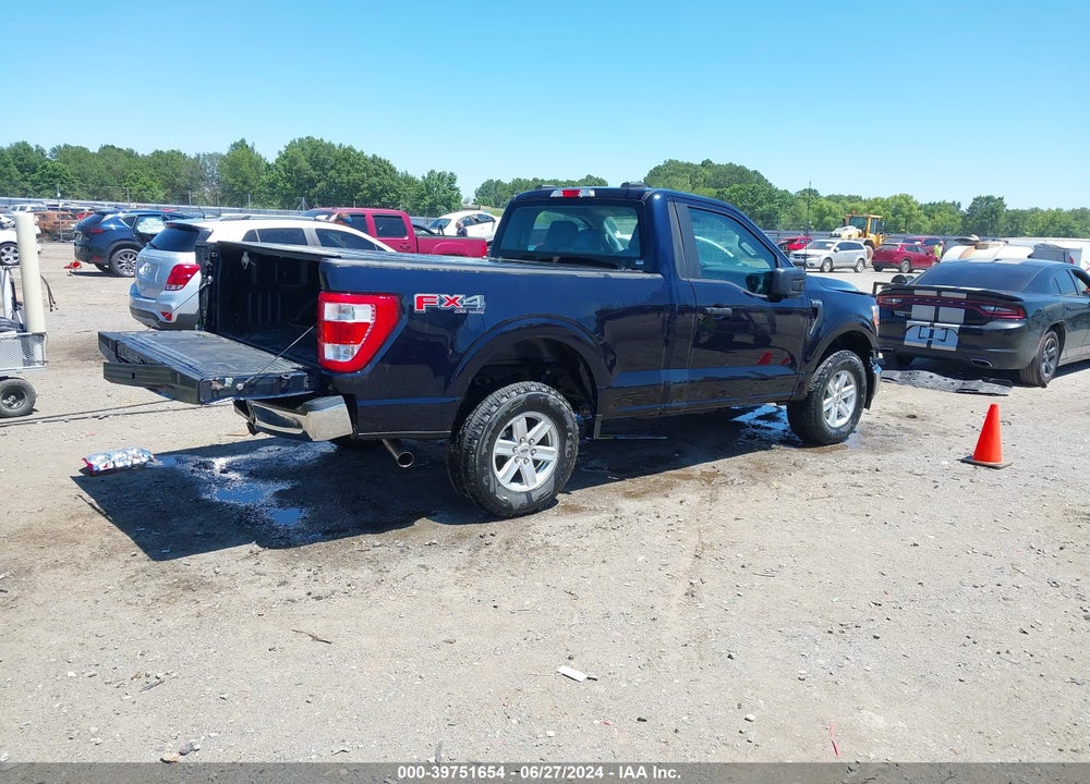 2021 FORD F-150 XL VIN: 1FTMF1E58MKE33618