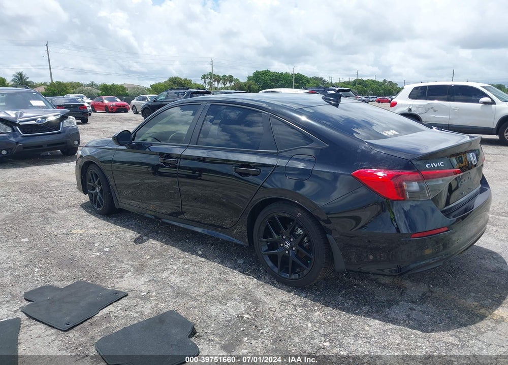 2023 HONDA CIVIC SPORT VIN: 2HGFE2F55PH507557