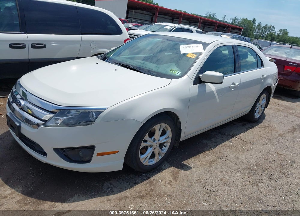 2012 FORD FUSION SE VIN: 3FAHP0HA6CR117409