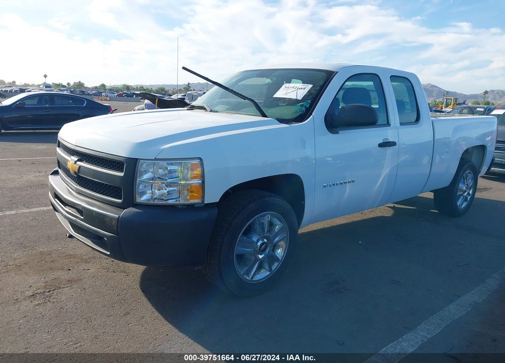 2013 CHEVROLET SILVERADO 1500 WORK TRUCK VIN: 1GCRCPEX7DZ265898