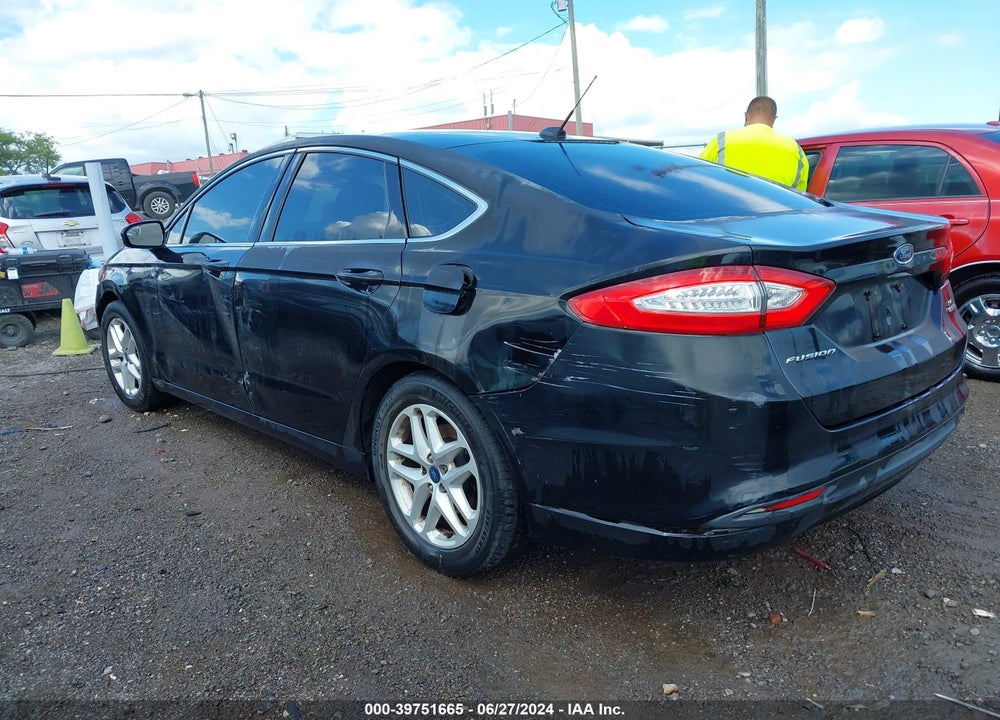 2014 FORD FUSION SE VIN: 3FA6P0HD7ER275083